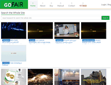 Tablet Screenshot of gofair.org